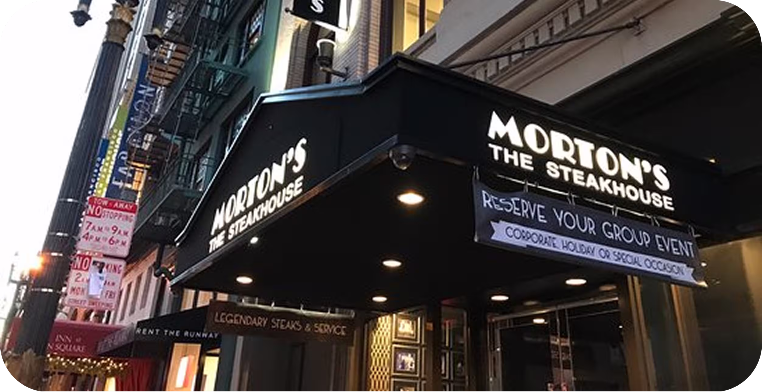 $100 Morton's The Steakhouse dining gift for new dental patients in San Francisco
